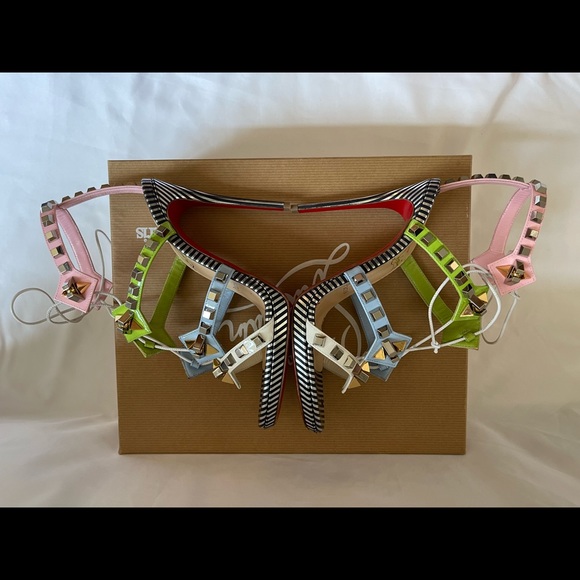 Christian Louboutin Multiplatcool Kid Sandal - Picture 8 of 12